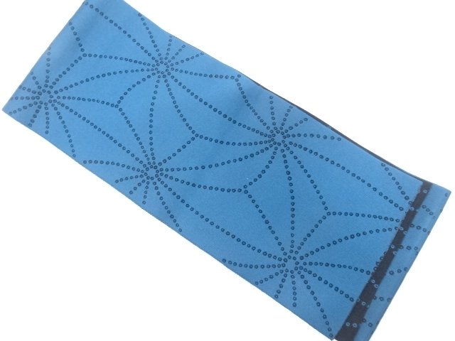 JAPANESE KIMONO / YUKATA OBI / REVERSIBLE / WOVEN ASANOHA